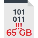 delete move large files