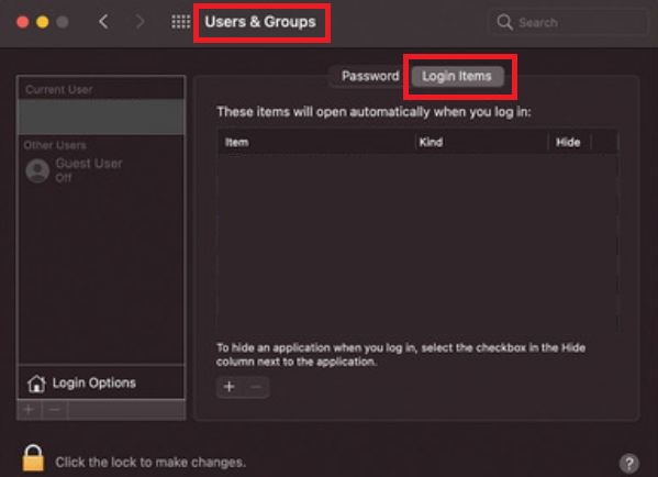 login-items