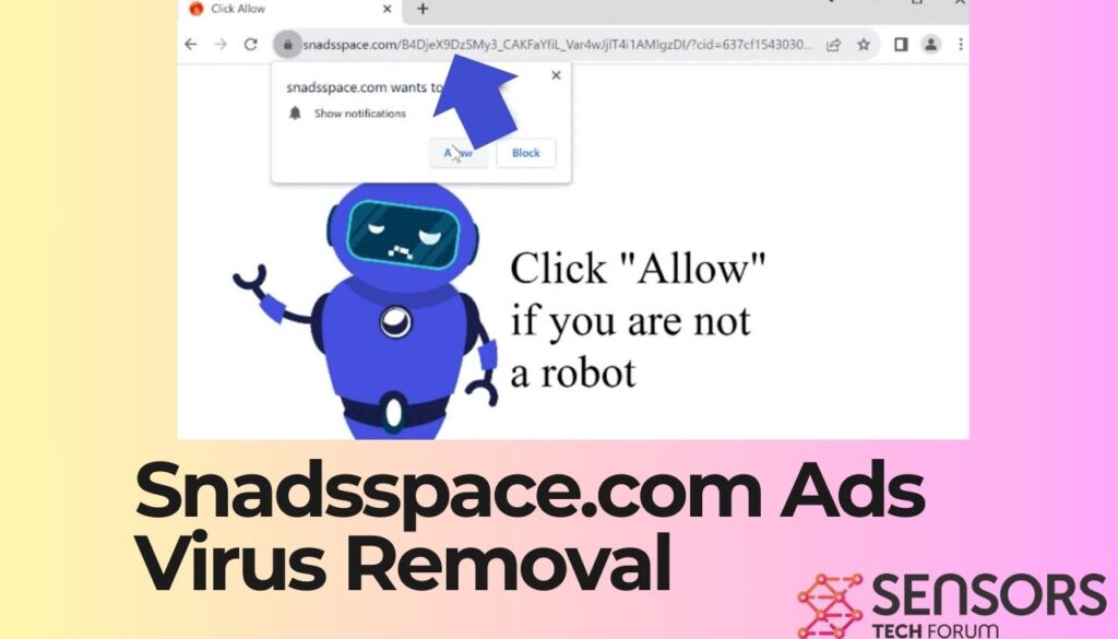 Snadsspace.com Ads – How to Remove Snadsspace.com ads