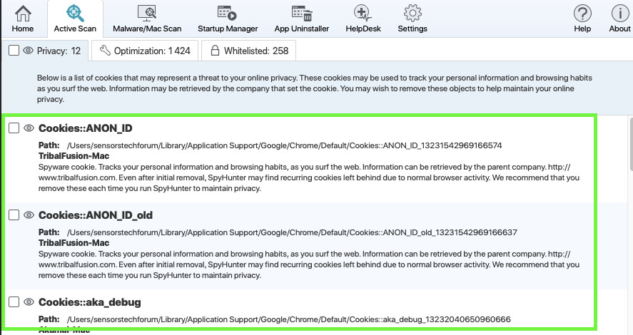 spyhunter for mac privacy scanner 2023