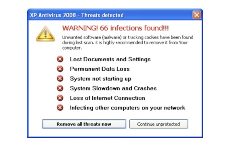Computervirus på windows xp