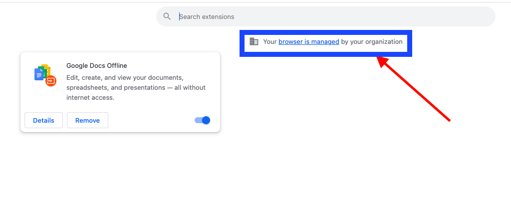 YglSearch Extension Virus – How to Remove from Chrome chrome is managed by your organization pop-up fix